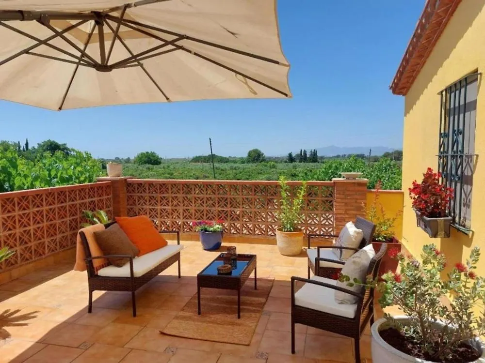 Masia Castellvi B&B Vinyols i Els Arcs Couette-café